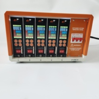 Kotak Kontrol Hot Runner 5-Titik Harga Pabrik, Thermostat Cetakan Digital, Pengontrol Suhu Hot Runner