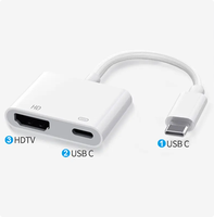 2026 Drop Ship Factory Grosir Adaptor VGA yang Kompatibel dengan Lightning, Audio AV, dan Konektor Digital Multifungsi