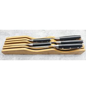 Ensemble de 14 couteaux de cuisine haut de gamme 2026 avec <span class=keywords><strong>support</strong></span> de rangement en bambou et aiguiseur de couteaux - Product Image 4