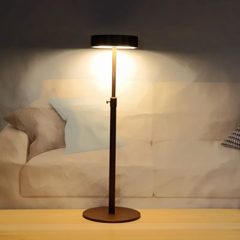 Designer new idea lampada da tavolo cordless touch dim lift recharge lamp led for home bedroom bedside