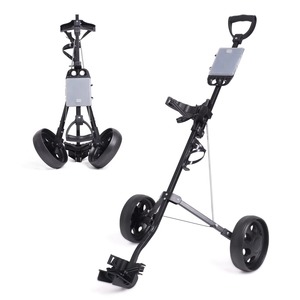 Chariot de golf pliable à livraison rapide, léger, chariot de golf portable à 2 roues - Product Image 1