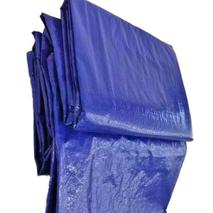 <b>Blue</b> Color Hdpe Tarpaulin Fabric <b>Roll</b> 200gsm <b>Rolls</b> 650gsm - Product Image 3