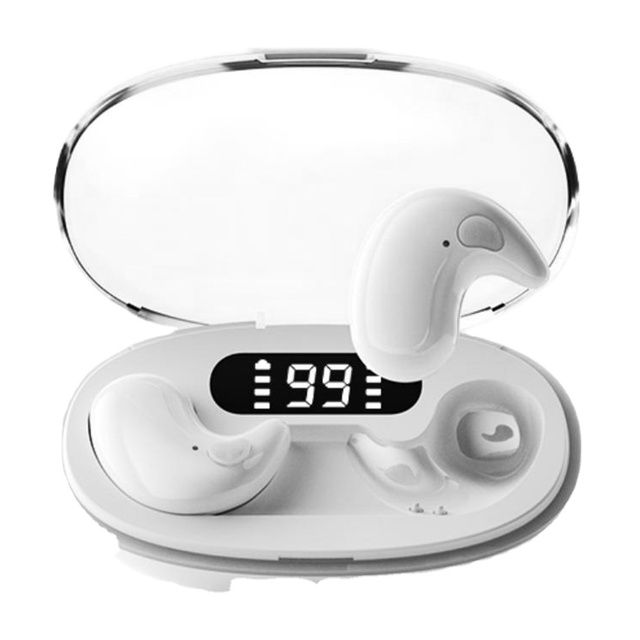 Noise Cancelling Sleeping TWS Earphone ENC Bluetooth Stereo Earbuds Wireless Headset for Sleep Travel In-Ear Headphones