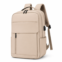 Sac pour ordinateur en sergé prêt à être expédié, sac à dos fonctionnel en polyester pour les professionnels du bureau et les marchandises de marque