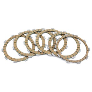 6 Pièces/Ensemble Nouvelles Plaquettes d'Embrayage Semi-Métalliques pour Moto Yamaha Fazer 250 Haute Performance de Friction - Product Image 1
