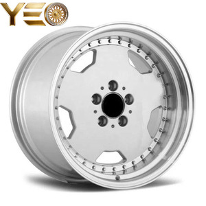 Cerchi Forgiati <span class=keywords><strong>Vintage</strong></span> <span class=keywords><strong>Mercedes</strong></span> da 18 Pollici, Modello W211 W140 5X112 8J 9J, Multirazza Argento, Nuovi - Product Image 2