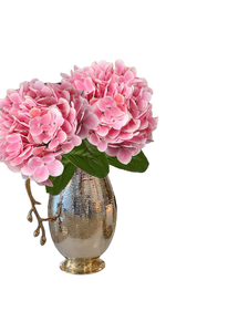 Arrangements d'hortensias artificiels faits main en usine, 5 têtes, légers, pour mariage, décoration de la fête des mères, haute simulation 3D - Product Image 3