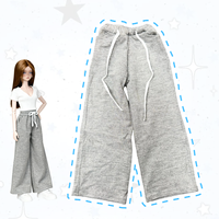 Vêtements de poupée personnalisés, pantalons décontractés, tricot de qualité supérieure, design unisexe, interchangeables, coton de haute qualité, mini accessoires DIY