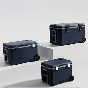 Caja de Pesca Térmica Multifuncional Moderna y Portátil con Ruedas, Personalizable, Enfriador de 45L - Product Image 3