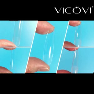 120pcs <span class=keywords><strong>XXL</strong></span> Carré <span class=keywords><strong>Faux</strong></span> Ongles Semi-Mat Press-On Nails Transparent Seamless Full Cover Tips - Product Image 3