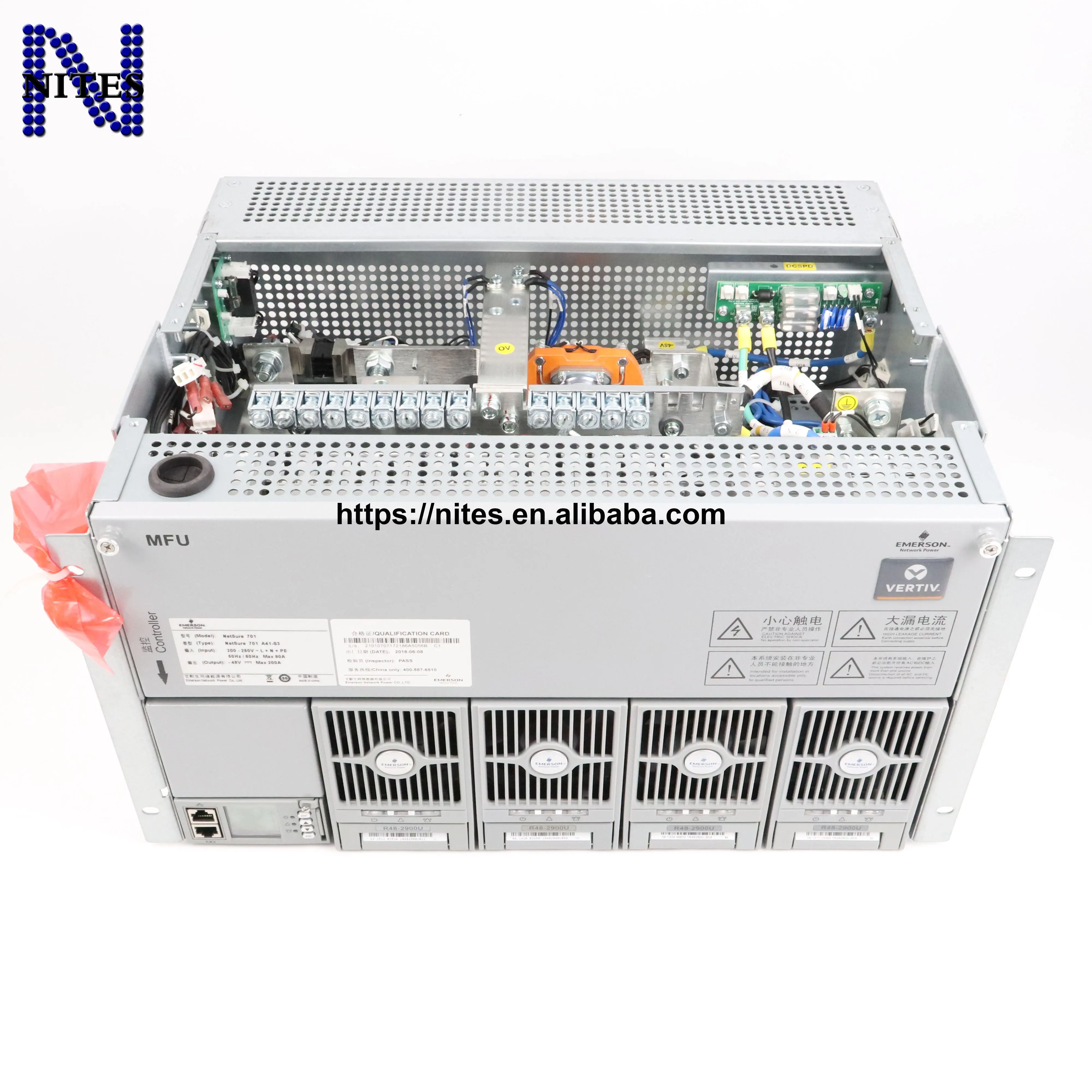 Nieuwe % Netsure 701A41-S3 701A41 Power Systeem Network Power Frame Systeem Telecom Gelijkrichter Systeem Met R48-2900U