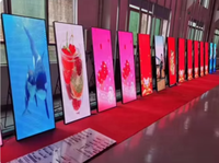 Pantalla LED Portátil Inteligente P2.5 para Publicidad en Centros Comerciales, Pantalla LED para Carteles