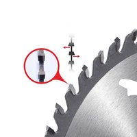 LITTLE ANT Lame de scie circulaire industrielle TCT de haute qualité 8 pouces 200 mm pour la coupe du contreplaqué et du panneaux de particules, prix d'usine OEM
