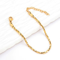 Bracelet en acier inoxydable à texture martelée vintage, hypoallergénique, résistant à l'usure, minimaliste, unisexe, accessoires pour couple