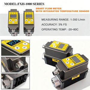 DN8 kecil vortex Flowmeter cairan Karman Vortex aliran & Sensor suhu - Product Image 5