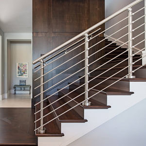 Système de balustrade à barres pleines robuste à prix de gros pour escaliers, plateformes et couloirs - Product Image 1