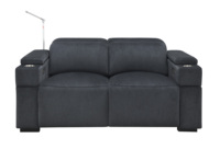 Elektrisches Multifunktions-Relaxsofa aus Technologie-Stoff, 3-Sitzer Elektrisches Wohnzimmer-Sofa-Set