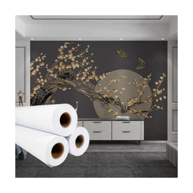 ECO Solvent Canvas Roll Self Adhesive