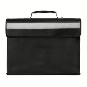CUSTOM 17*12*6inch Fireproof and Waterproof <b>Document</b> <b>Bag</b> Easily Fits Binders and Legal Size <b>Documents</b> Filing Product - Product Image 4