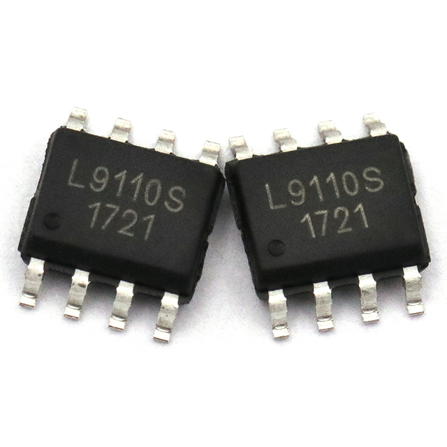 L9110S Dual H-Bridge Motor Driver IC SOP-8 800mA for DC Motor and Robot Car Control