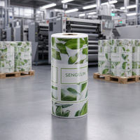 Fabricant de films d'emballage plastique en rouleau, impression numérique, fournisseur de films d'emballage flexibles imprimés sur mesure, taille personnalisée