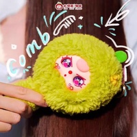 Vente en gros : Figurine en peluche authentique de la série Baby Three Let Me Comb Your Hair, boîte mystère, jouet tendance, cadeau adorable pour filles