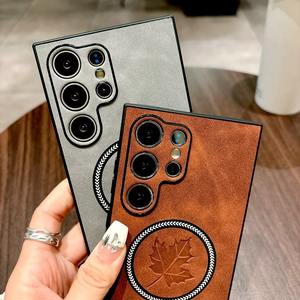 เคสป้องกันการตกสำหรับ Apple 13 "สำหรับ <span class=keywords><strong>iPhone</strong></span> 15 14 PRO MAX <span class=keywords><strong>7</strong></span> <span class=keywords><strong>plus</strong></span> เคสหนังพื้นผิวเคสแม่เหล็กไฟฟ้าแบบพิเศษ - Product Image 6