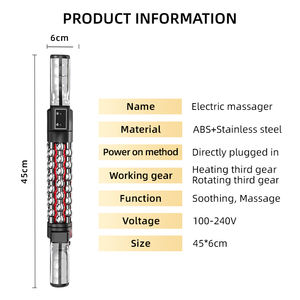 2025 recién llegados Dispositivo de masaje calentado con luz roja 360 rodillo de bola interior giratorio para todo el cuerpo anticelulítico - Product Image 6
