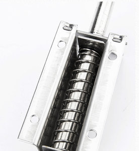 Butée de porte magnétique moderne en acier inoxydable à commande au pied pour cuisine et entrepôt - Product Image 6