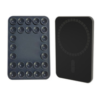 Support de téléphone magnétique en silicone à ventouse double face avec logo personnalisé, cadeau promotionnel