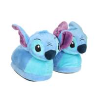 Chaussons d'hiver pour enfants Stitch, à bout fermé, en EVA rembourré, bleu clair, motif dessin animé, pour la maison
