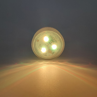3 LED 5050RGB, lumière de bougie submersible à LED rechargeable avec télécommande, super lumineuse, lumière de bouteille sous-marine