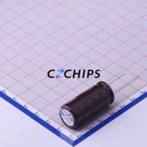 Condensador Electrolítico de Aluminio de Montaje Pasante UPW2A681MHD, D16xL35.5mm, 680uF, 20%, 100V, 1.41A-100kHz - Product Image 2