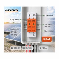 Parafoudre domestique basse tension SPD DC 1000V 800V 600V 500V 10kA~20kA 20kA~40kA, dispositif de protection PV OBO