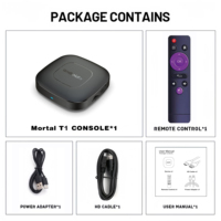 Fabricante de TV Box Mortal T1 Smart Android 14.0 TV Box Versión Global Reproductor Multimedia Streaming Wifi6 4K BT5 Asistente de Voz