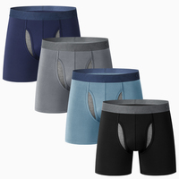 Shorts de sport ajustés élastiques personnalisés SAXXX pour hommes – Idéal pour la course, le fitness et l'entraînement – Séchage rapide et anti-transpiration – Sous-vêtements de sport pour hommes