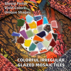 <span class=keywords><strong>Mosaico</strong></span> <span class=keywords><strong>de</strong></span> Cerámica Hecho a Mano con Esmalte, Piezas <span class=keywords><strong>de</strong></span> <span class=keywords><strong>Azulejos</strong></span> <span class=keywords><strong>Rotos</strong></span>, Ideal para Decoración <span class=keywords><strong>de</strong></span> Paredes en Vestíbulos <span class=keywords><strong>de</strong></span> Hoteles - Product Image 2