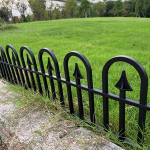 W6 Reusable Black Pp No-dig Landscape Edging Kit Garden Edging <strong>Border</strong> <strong>Fence</strong> Liner Decoration Lawn Edge Garden <strong>Fence</strong> - Product Image 1
