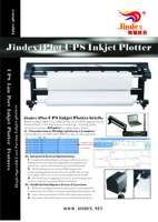 Plotter con certificación CE Jindex, plotter de inyección de tinta CAD, impresora para prendas de vestir de un solo color