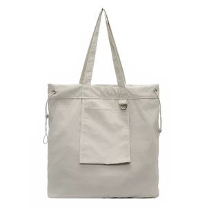 Bolsa de Mano Personalizada Ecológica de Gran Capacidad con Cordón de Nailon, Bolsa de <span class=keywords><strong>Compras</strong></span> Diaria de Color Sólido para Regalos Pequeños - Product Image 6