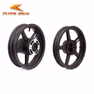 Juego de Ruedas Tubeless GP Wheel <span class=keywords><strong>Pit</strong></span> <span class=keywords><strong>Bike</strong></span>, <span class=keywords><strong>Llanta</strong></span> de Aleación Ligera Supermoto para Carreras, 2.15/2.50-12 2.5/3.0-12 Pulgadas para Motocicleta de Carretera Motard - Product Image 5