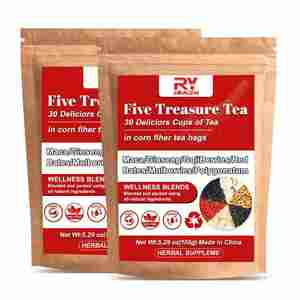 Chá de Ginseng Natural para Saúde dos Rins Masculinos, Energia e Bem-Estar, Marca Privada OEM - Product Image 1