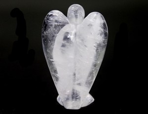 Wholesale 50mm 12 pieces/dozen <span class=keywords><strong>Angel</strong></span>, <span class=keywords><strong>Angel</strong></span> decoration small <span class=keywords><strong>rock</strong></span> crystal figurines for sale - Product Image 3