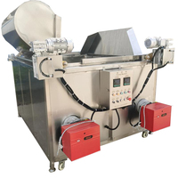 Friteuse industrielle entièrement automatique pour frites de pommes de terre avec fonction de décharge et de mélange automatique