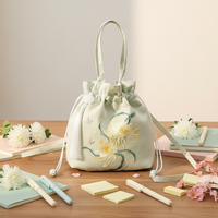 Sac bandoulière pour téléphone brodé Danny Tassel, style chinois, accessoire Hanfu, broderie de Suzhou florale, coins arrondis carrés