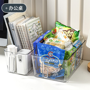 Large Pet Food Organizer Box Transparent Rectangle With Handle For Fridge Storage Preservation - Product Image 4