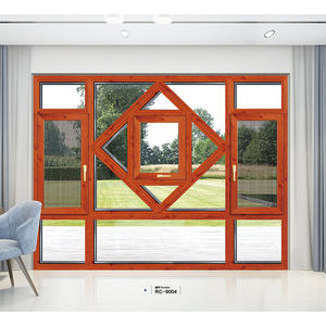 Le plus populaire Prix compétitif Insonorisé Aluminium Maison Fenêtres Verre Design Mullion Fenêtres à battants - Product Image 5