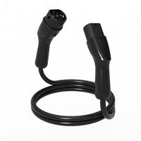 Câble de charge EV portable NTO Type2 vers Type2 3,5/5M 3,5/7/11/22KW pour voitures électriques avec stations de recharge publiques