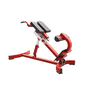 Silla Romana de Alta Resistencia con Inclinación de 45 Grados, Banco de Hiperextensión, Venta Directa de Fábrica, Bajo MOQ, OEM, Entrenador de Espalda para Gimnasio Comercial - Product Image 3