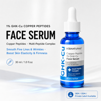 Sérum Peptidique au Cuivre GHK-Cu Bleu Marque Blanche ACETYL HEXAPEPTIDE-8 Anti-âge Raffermissant Réparateur Améliore l'Élasticité de la Peau OEM ODM
